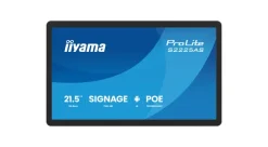 iiyama ProLite S2225AS-B1P Écran d'affichage de 22 pouces, optimisé par le système de gestion de contenu intégré iiSignage².
