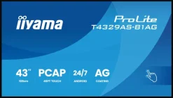 iiyama ProLite T4329AS-B1AG écran PCAP interactif tout-en-un de 43 pouces pour les espaces de collaboration intelligents