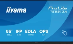 iiyama ProLite TE5513A-B1AG écran interactif de 55 pouces pour une intégration et une collaboration optimales dans les environnements éducatifs et professionnels