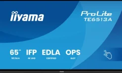iiyama ProLite TE6513A-B1AG écran interactif de 65 pouces pour une intégration et une collaboration fluides dans les environnements éducatifs et professionnels
