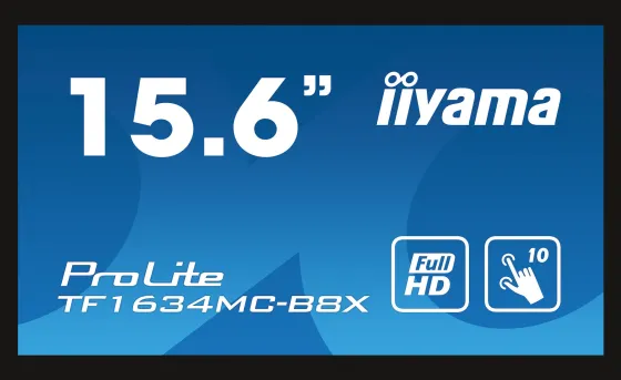 iiyama PROLITE TF1634MC-B8X 16" Display tactile