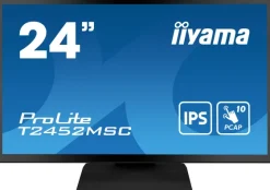 iiyama PROLITE T2452MSC-B1 24" IPS Moniteur, 1920 x 1080 Full HD, 60Hz, 14ms
