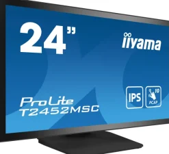 iiyama PROLITE T2452MSC-B1 24" IPS Moniteur, 1920 x 1080 Full HD, 60Hz, 14ms