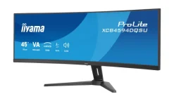 iiyama ProLite XCB4594DQSU-B1 Moniteur incurvé ultra-large de 45 pouces avec résolution Dual QHD et support réglable en hauteur