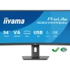 iiyama ProLite XCB3494WQSU-B1 Moniteur incurvé de 34 pouces avec support réglable en hauteur
