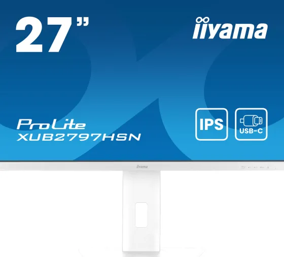 iiyama ProLite XUB2797HSN-W2 - Moniteur IPS 27", 1920 x 1080 Full HD, 110Hz, 1ms