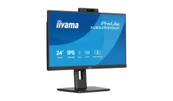 iiyama ProLite XUB2490HSUH-B2 Moniteur de bureau 24 pouces avec webcam et microphone Windows Hello intégrés