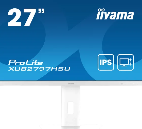 iiyama ProLite XUB2797HSU-W2 27" IPS Moniteur, 1920 x 1080 Full HD, 100Hz, 1ms
