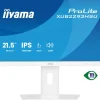 iiyama ProLite XUB2293HSU-W7 moniteur IPS 22 pouces avec design sans bordure sur trois côtés, concentrateur USB intégré, taux de rafraîchissement de 100 Hz et support réglable en hauteur