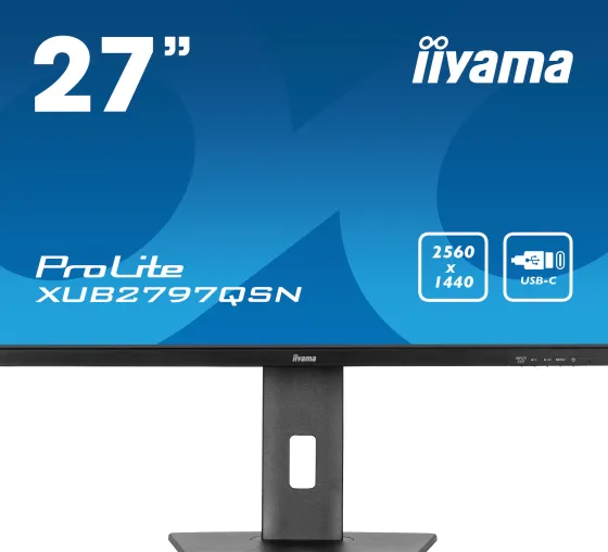iiyama ProLite XUB2797QSN-B2 - Moniteur IPS 27", 2560 x 1440 QHD / WQHD, 151Hz, 1ms