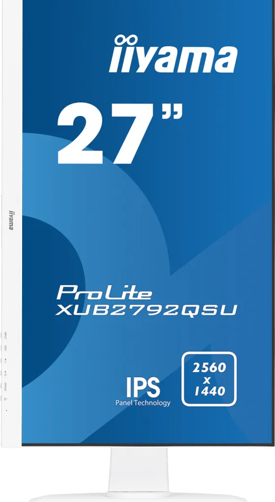 iiyama ProLite XUB2792QSU-W1 26,8" IPS Moniteur, 2560 x 1440 QHD / WQHD, 75Hz, 5ms