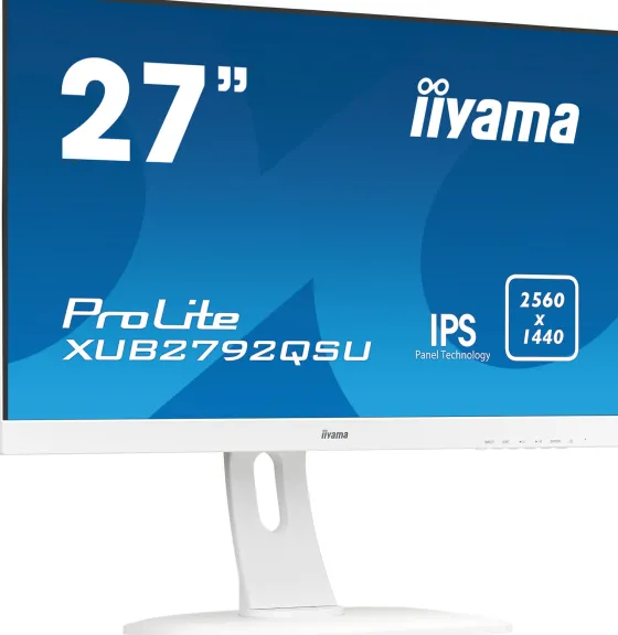 iiyama ProLite XUB2792QSU-W1 26,8" IPS Moniteur, 2560 x 1440 QHD / WQHD, 75Hz, 5ms