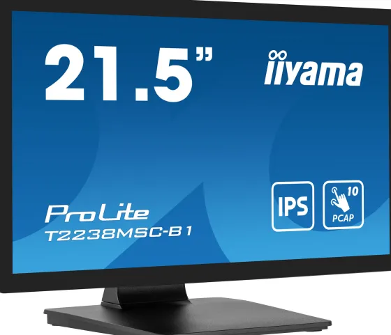 iiyama T2238MSC-B1 - Moniteur IPS 22", 1920 x 1080 Full HD, 83Hz, 5ms