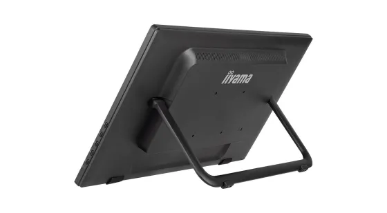 iiyama T2455MSC-B2 Écran multitactile ProLite de 24 pouces avec dalle en verre bord à bord, webcam intégrée et socle modulable