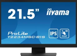 iiyama T2234MSC-B1S 22" IPS Moniteur, 1920 x 1080 Full HD, 60Hz, 8ms