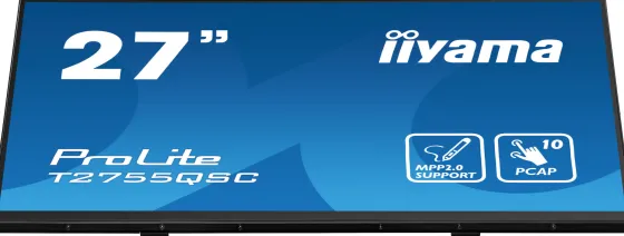 iiyama T2755QSC-B1 Moniteur IPS 27", 2560 x 1440 QHD / WQHD, 75Hz, 5ms