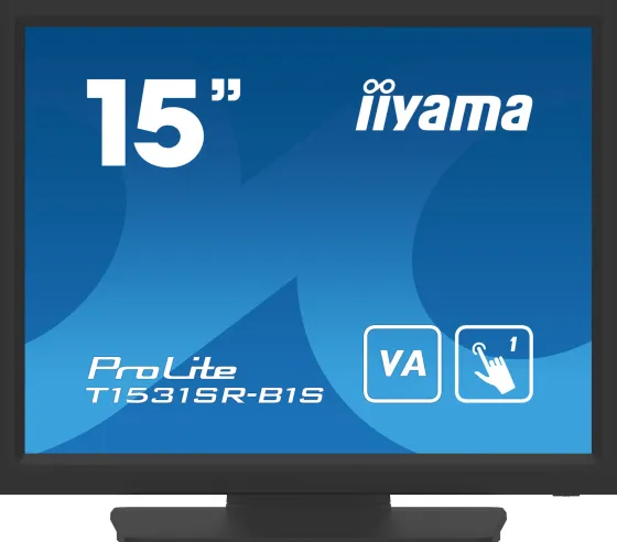 iiyama T1531SR-B1S 15" VA Moniteur, 1024 x 768 XGA, 60Hz, 18ms