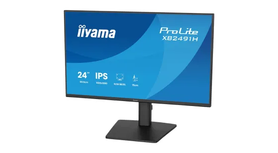 iiyama XB2491H-B1 Écran ProLite 24 pouces doté de la technologie IPS, d'un taux de rafraîchissement de 120 Hz et de cadres fins sur les quatre côtés