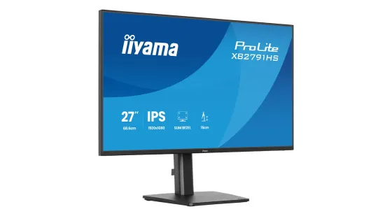 iiyama XB2791HS-B1 Écran ProLite 27 pouces doté de la technologie IPS, d'un taux de rafraîchissement de 120 Hz et d'un socle ergonomique