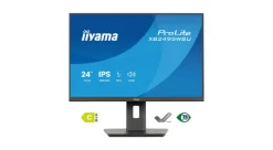 iiyama XB2495WSU-B1 Écran IPS ProLite de 24 pouces doté d'un cadre fin sur les quatre côtés et d'un socle réglable en hauteur sur 150 mm