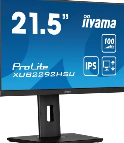 iiyama XUB2292HSU-B6 - Moniteur IPS 22", 1920 x 1080 Full HD, 100Hz, 0.4ms