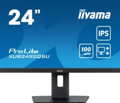 iiyama XUB2492QSU-B1 - Moniteur IPS 24", 2560 x 1440 QHD / WQHD, 100Hz, 1ms