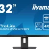 iiyama XUB3293UHSN-B5 32" IPS Moniteur, 3840 x 2160 4K UHD, 60Hz, 4ms