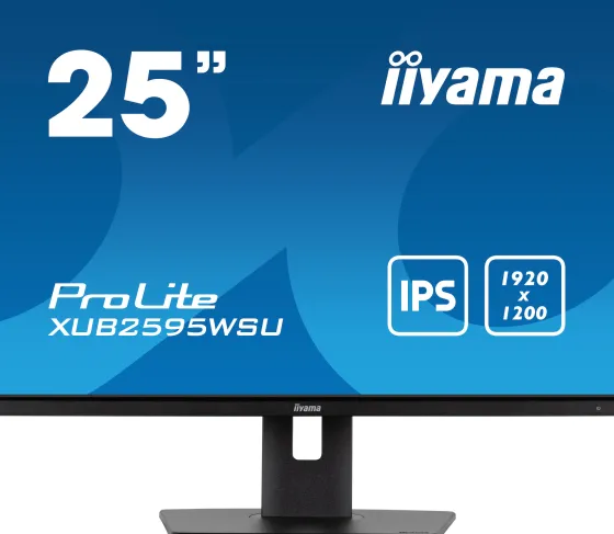 iiyama XUB2595WSU-B5 - Moniteur IPS 25", 1920 x 1200 WUXGA, 4ms