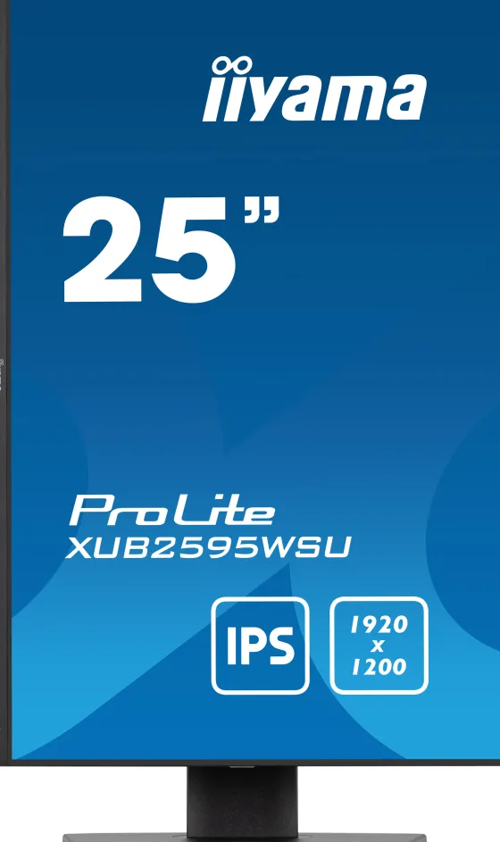 iiyama XUB2595WSU-B5 - Moniteur IPS 25", 1920 x 1200 WUXGA, 4ms
