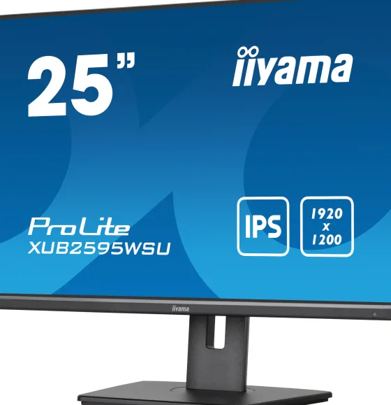 iiyama XUB2595WSU-B5 - Moniteur IPS 25", 1920 x 1200 WUXGA, 4ms