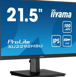 iiyama XU2292HSU-B6 - Moniteur IPS 22", 1920 x 1080 Full HD, 100Hz, 1ms