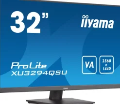 iiyama XU3294QSU-B1 32" VA Moniteur, 2560 x 1440 QHD / WQHD, 75Hz, 4ms