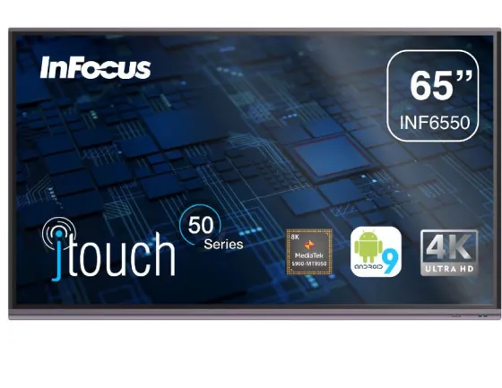 InFocus INF6550 65" Display tactile