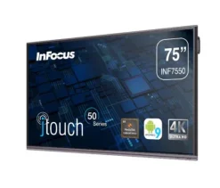 InFocus INF7550 75" Display tactile