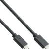 Inline Câble USB 3.2 Gen.2 – connecteur USB Type-C/connecteur USB Type-C, noir, 1 m