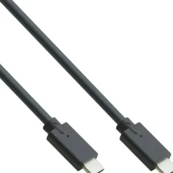 Inline Câble USB 3.2 Gen.2 – connecteur USB Type-C/connecteur USB Type-C, noir, 1 m