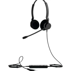Jabra Biz 2300 USB-A MS Duo - Micro-casque filaire Stéréo pour Microsoft Teams