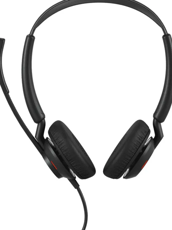 Jabra Engage 50 II Stereo, USB-C, UC - Micro-casque stéréo filaire certifié pour les plates-formes UC (micro-casque uniquement)