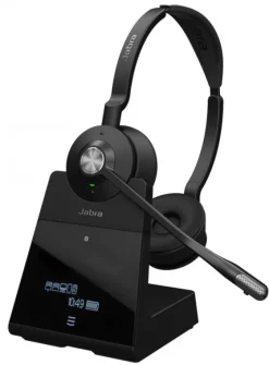 Jabra Engage 75 SE - DECT, casque sans fil double USB-C vers USB-A | certifié pour les plateformes UC