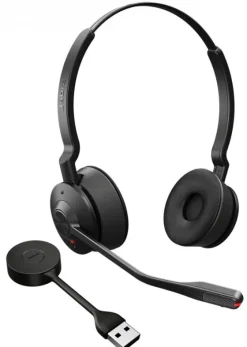 Jabra Engage 55 SE - DECT, USB-C - casque sans fil double certifié pour les plateformes de communications unifiées | sans support de charge