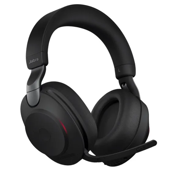 Jabra Evolve2 85 - Micro-casque stéréo USB-A UC, noir