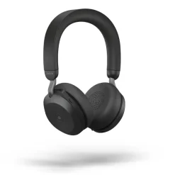 Jabra Evolve2 75 - Micro-casque stéréo sans fil pour MS, Bluetooth, USB-C, noir
