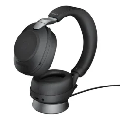 Jabra Evolve2 85 - Micro-casque stéréo USB-A UC avec base, noir