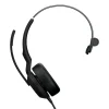 Jabra Evolve2 50 - USB-A/USB-C - Micro-casque filaire mono certifié pour les plateformes UC