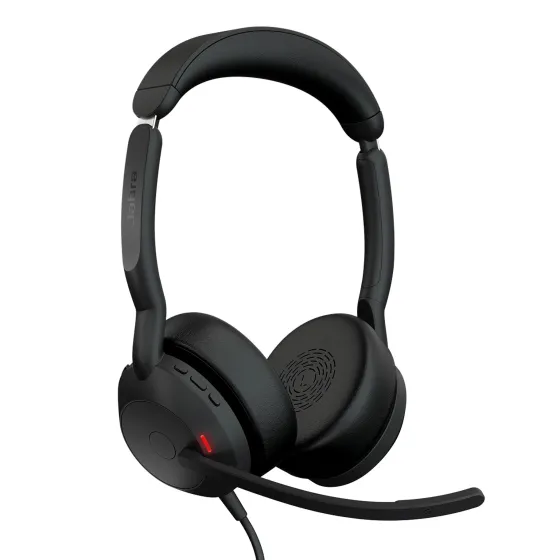 Jabra Evolve2 50 - USB-A/USB-C - double micro-casque filaire certifié pour Microsoft Teams | sans BT