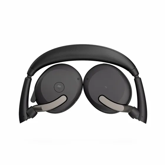 Jabra Evolve2 65 Flex Link380c MS Stereo - Micro-casque stéréo sans fil avec USB-C - certifié pour Microsoft Teams