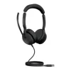 Jabra Evolve2 50 Link380a UC Stéréo - Micro-casque stéréo filaire avec USB-A