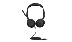 Jabra Evolve2 50 Link380a UC Stéréo - Micro-casque stéréo filaire avec USB-A