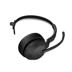 Jabra Evolve2 55 Link380c MS Mono - Micro-casque mono sans fil avec USB-C certifié pour Microsoft Teams