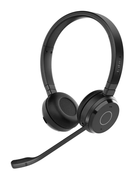 Jabra Evolve 65 TE - Bluetooth, USB-A - casque stéréo sans fil certifié pour les plateformes UC | sans station d'accueil